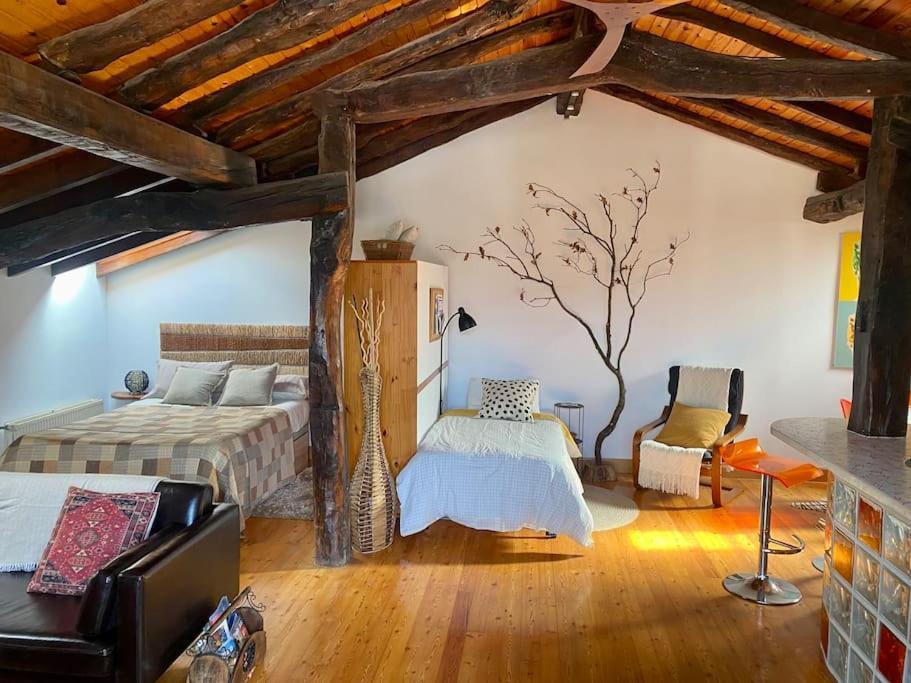 Apartamento Bilbo Near Atico Rural Con Terraza Basauri Exterior foto